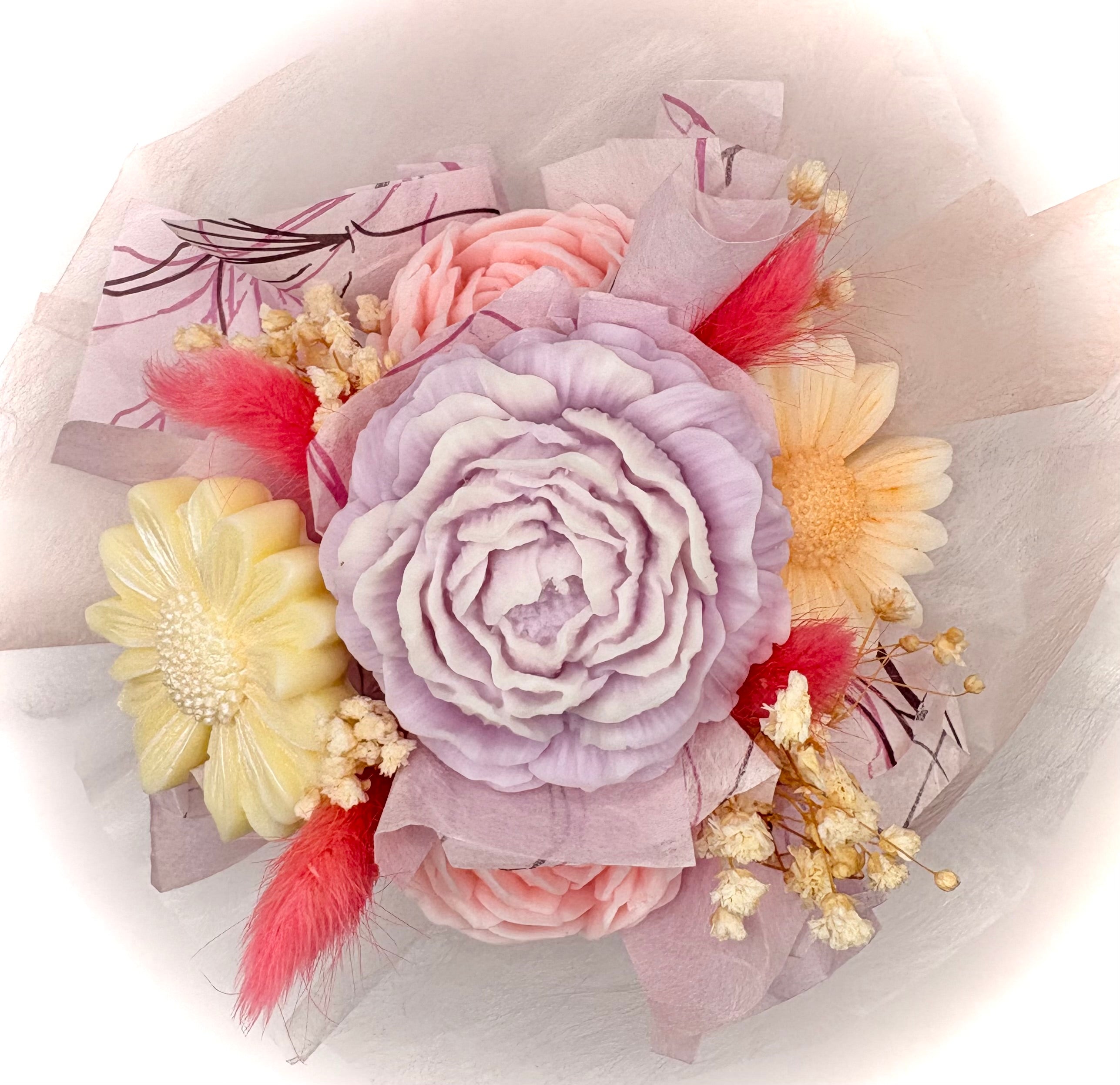 Bouquet de 5 fondants parfumés
