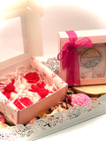 Coffret fondants "Coeur de Rose"