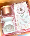 Coffret "merci maîtresse" - Cashmere et soie" rose