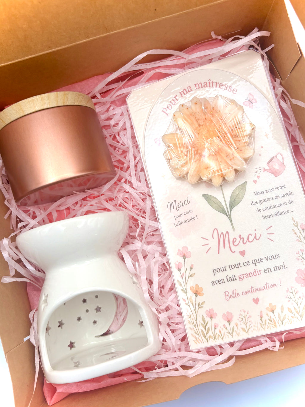 Coffret "merci maîtresse" - Bergamote