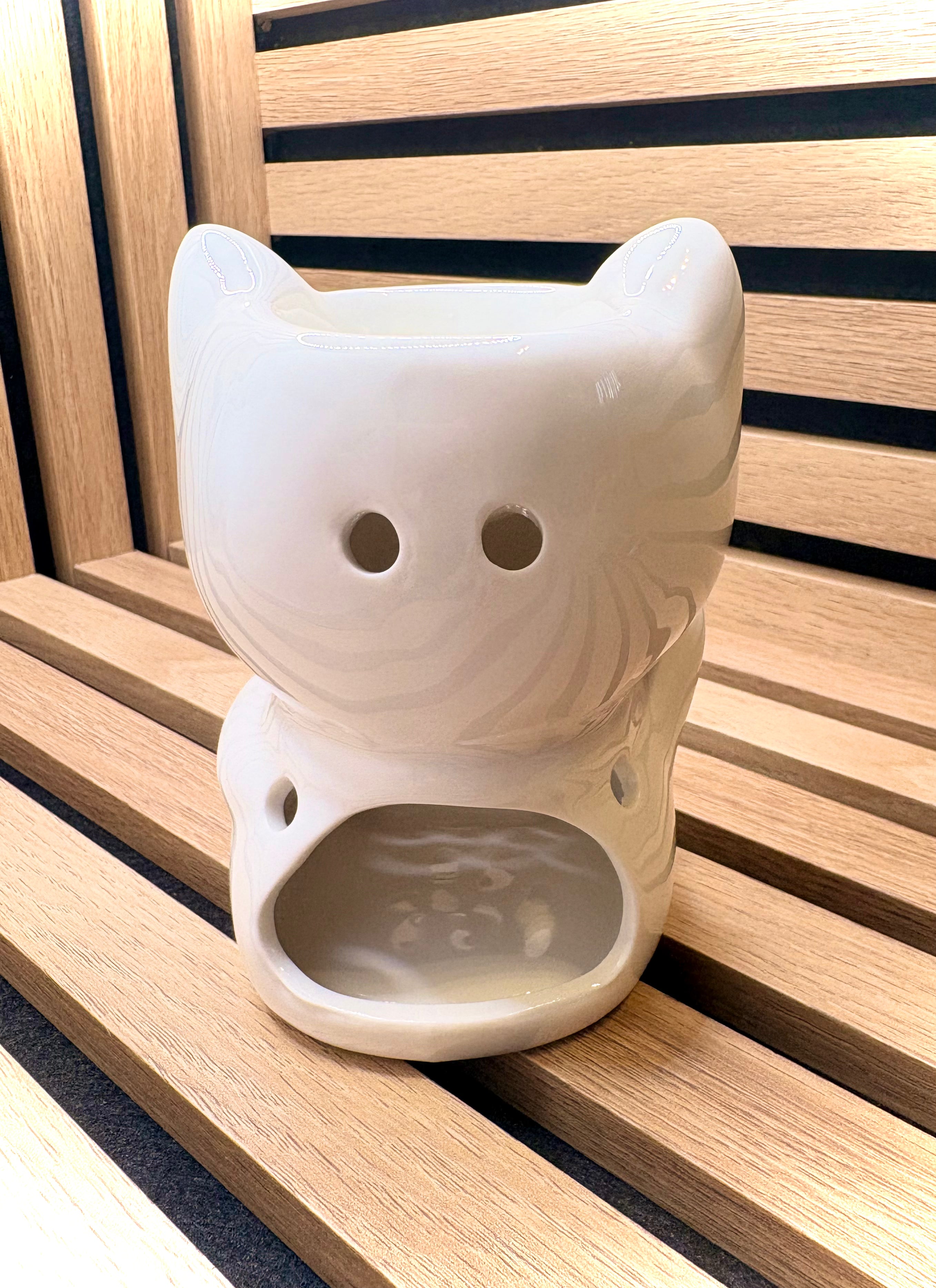 Brûle parfum "Chat porte bonheur"